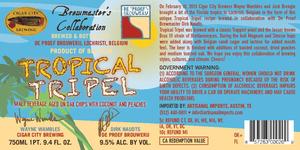 De Proefbrouwerij Tropical Tripel April 2013
