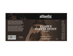 Atlantic Brewing Company Ellen's Coffee Stout April 2013