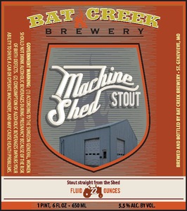 Bat Creek Machine Shed Stout