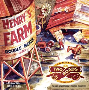 Two Roads Henry's Farm Double Bock April 2013