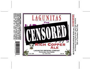 The Lagunitas Brewing Company Censored April 2013