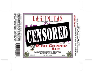 The Lagunitas Brewing Company Censored