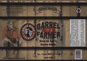 Great River Brewery Barrel Aged Farmer