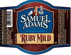 Samuel Adams Ruby Mild April 2013