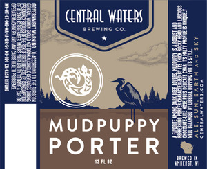 Central Waters Brewing Company Mudpuppy Porter April 2013