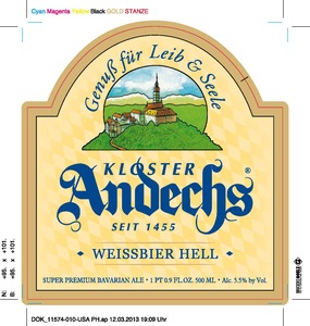 Kloster Andechs April 2013
