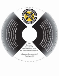 Chatham Brewing, LLC. Imperial Stout Reserve April 2013