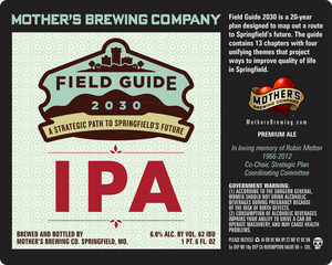 Mother's Brewing Company Field Guide IPA