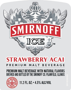 Smirnoff Strawberry Acai April 2013