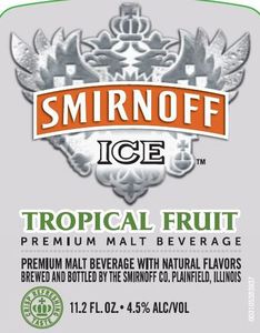 Smirnoff Tropical Fruit April 2013