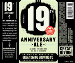 Great Divide Brewing Company 19th Anniversary