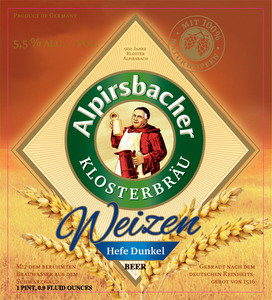 Alpirsbacher Hefe Dunkel