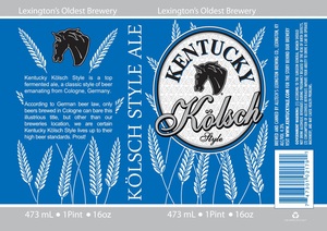 Kentucky Kolsch Style 