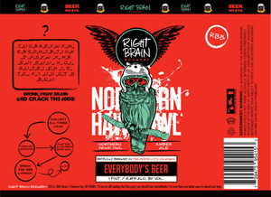 Right Brain Brewery Northern Hawk Owl