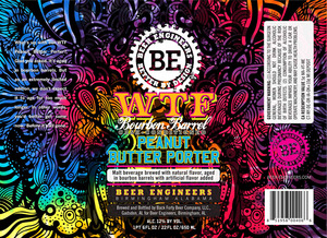 Beer Engineers Wtf Bourbon Barrel Peanut Butter Porter April 2013
