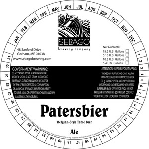 Sebago Brewing Company Patersbier