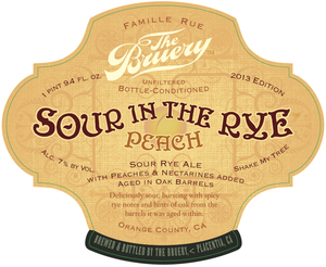 The Bruery Sour In The Rye Peach