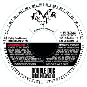 Flying Dog Double Dog Double India Pale Ale April 2013