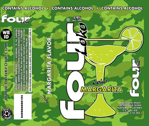 Four Loko Margarita April 2013