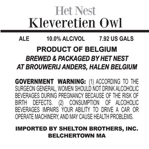 Het Nest Kleveretien Owl April 2013