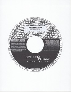 Other Half Brewing Co. Edelare 57 Grand Cru April 2013