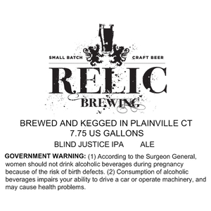 Relic Brewing Blind Justice