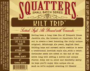 Squatters Kilt Trip April 2013