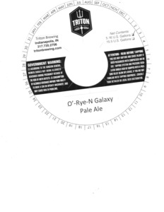 Triton Brewing O'rye-n Galaxy