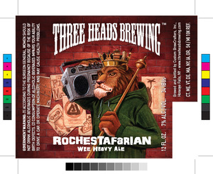 Three Heads Brewing Rochestafarian