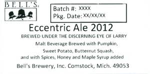 Bell's Eccentric Ale 2012