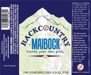 Backcountry Maibock