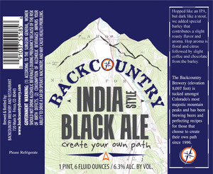 Backcountry India Style Black