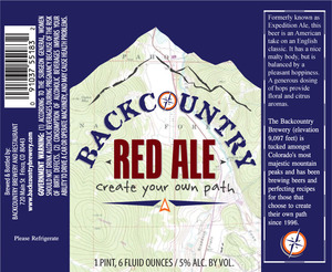 Backcountry Red April 2013