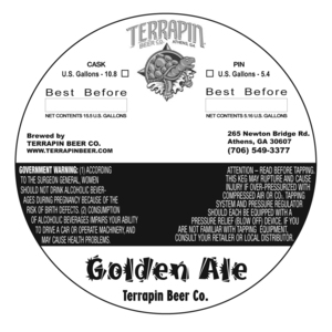 Terrapin Golden Ale