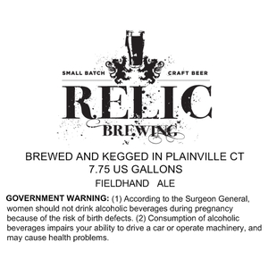 Relic Brewing Fieldhand April 2013