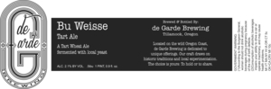 De Garde Brewing Bu Weisse