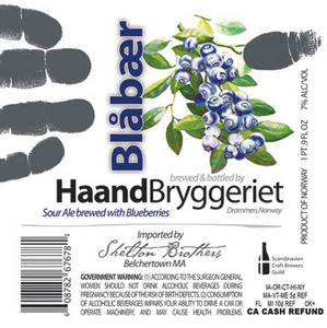 Haand Bryggeriet Blabaer