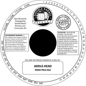 Double Barrel Brewery Addle Head May 2013