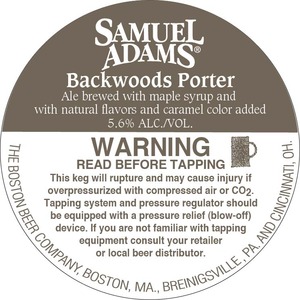 Samuel Adams Backwoods April 2013