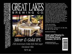 The Great Lakes Brewing Co. Silver And Gold