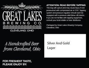 The Great Lakes Brewing Co. Silver And Gold April 2013