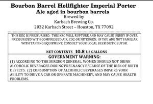 Karbach Brewing Co. Bourbon Barrel Hellfighter Imperial