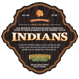Nebraska Brewing Company Indians