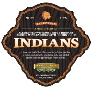 Nebraska Brewing Company Indians