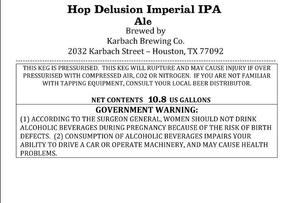 Karbach Brewing Co. Hop Delusion