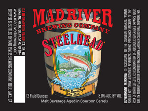 Mad River Brewing Company Steelhead Bourbon Barrel Aged Extra May 2013