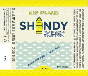 Tonka Big Island Shandy May 2013