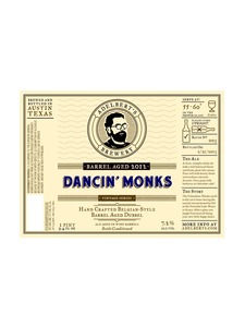 Adelberts Brewery Dancin Monk Barrel Aged