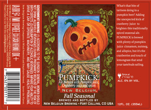 New Belgium Brewing Pumpkick