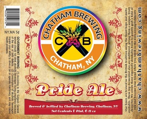 Chatham Brewing, LLC. Pride May 2013